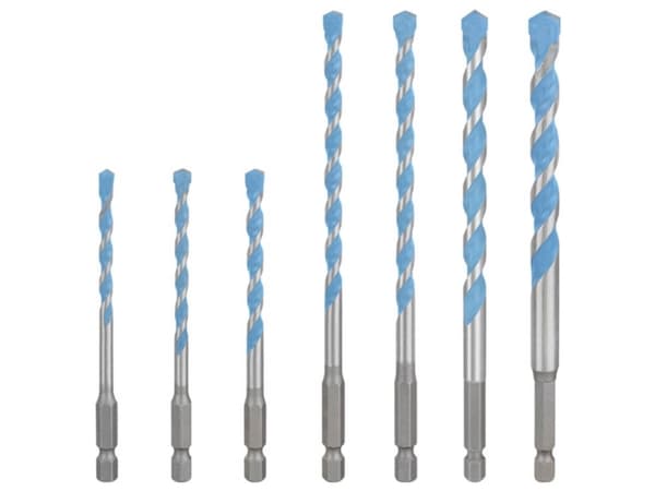 Bosch BORSÆT HEX MULTICONSTRUCT 5-10MM 7 DELER