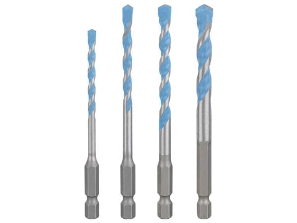 Bosch BORSÆT HEX MULTICONSTRUCT 4-8MM 4 DELE