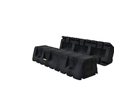 Äärimmäiset asennuslohkot - L: 250 mm, S: 140 mm, K: 95 mm, 200 kg, ilman alumiinikiskoa
