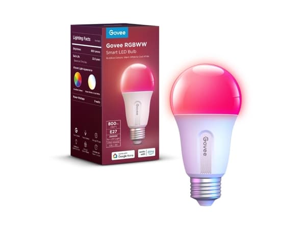 Govee WIFI & Bluetooth Smart Light Bulb 800lm