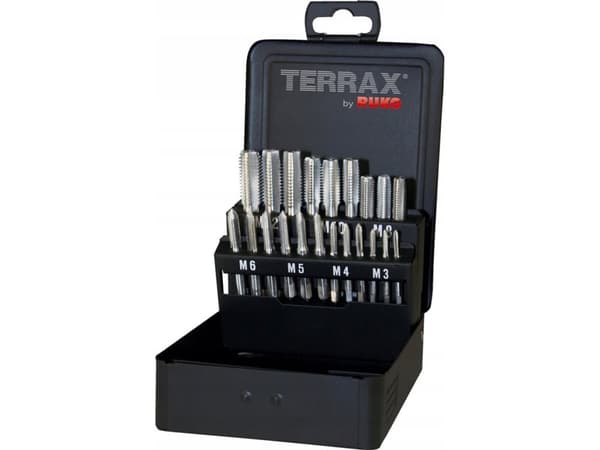 Sourcing Set of manual taps RUKO M3-M12 Terrax HSS