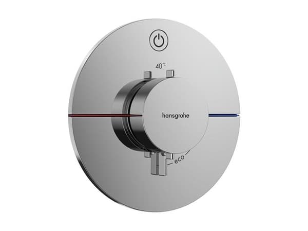HG ShowerSelect Comfort S - termostat med 1 utlopp Krom