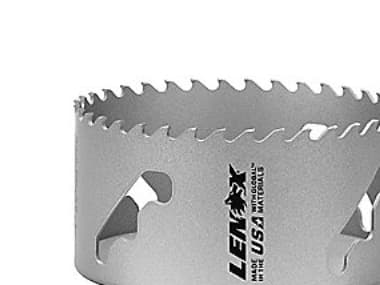 Lenox hålsåg CT 121mm - Hårdmetallspets Snabbslits för trä/stål/gjutjärn etc.