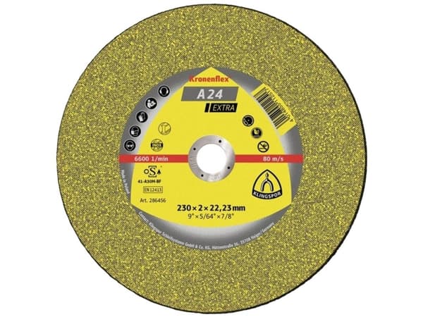 Bladspår A 24 Extra 188461 Kapskiva böjd 115 mm 22,23 mm 25 st