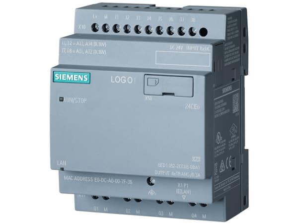 Siemens 6ED1052-2CC08-0BA2 PLC-ohjausmoduuli 24 V/DC