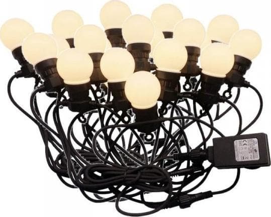 V-TAC Garden Girland (string) LED 10 meter 20 glödlampor 0,5W IP44 VT-70520 3000K 600lm