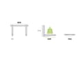 Miniatyrbilde 4 av 5: RODIGAS MS230 AIR CONDITIONER BRACKET 420MM