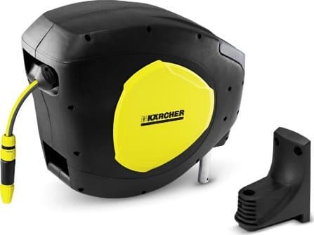 Kärcher CR 5.335, Väggmonterad rulle, Automatisk, Funktionell, Svart, Gul, Plast, Väggmonterad