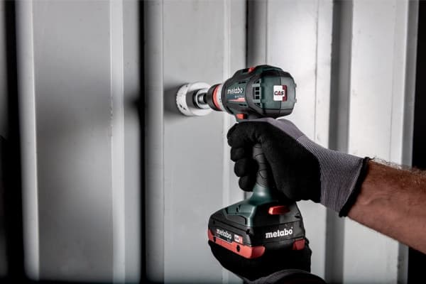 Metabo BS 18 LT BL Q, Boremaskin med pistolgrep, Børsteløs, Sort, Grønn, Rød, 1,3 cm, 2100 RPM, 3,8 cm