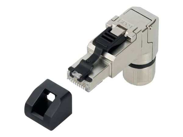 Lütze 490151 RJ45 plugganslutning Plugg, vinklad Polnummer (RJ): 8 1 st