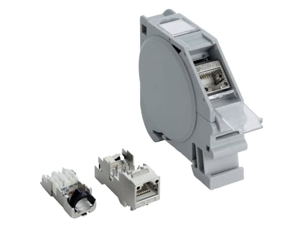 Lütze 490238 RJ45-bøsningsindsats Pol-tal (RJ): 8 1 stk