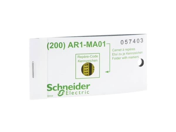 Schneider Electric AR1MB01Q, Keltainen, 200 kpl, Ranska