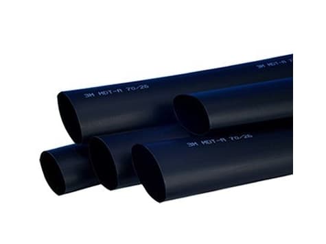 3M TE100037601, kutisteputki, musta, 100 cm, 3,8 cm, 135 °C