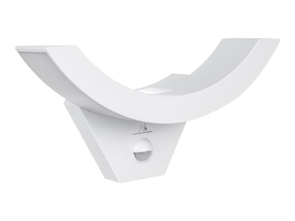 Maclean MCE290 - Seinävalaisin - LED - 10 W (vastaa 100 W:ta) - neutraali valkoinen valo - 4000 K - valkoinen - valkoinen