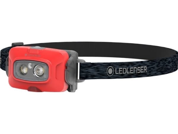 LEDLENSER Hodelykt HF4R Core - Rød