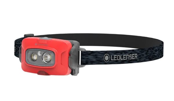 LEDLENSER Hodelykt HF4R Core - Rød