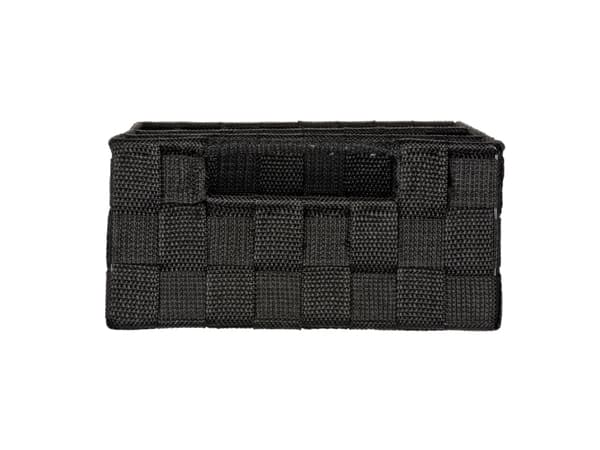 WENKO Adria, Förvaringslåda, Svart, Rektangulär, Plast, Polypropylen (PP), Monokromatiskt, 320 mm