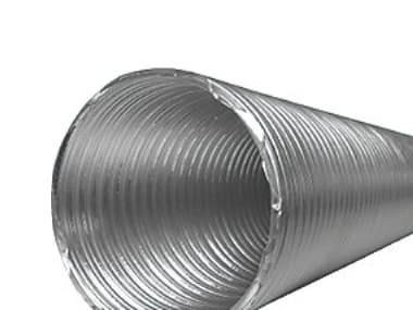 Duka Flexslange Alu Ø125 - Ø125X3000MM Tåler op til 250 grader.