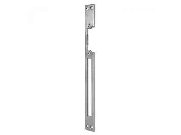Qoltec skilt for Qoltec elektriske sluttstykke, dobbeltsidig, rett | Slagplate | 250 mm | Rustfritt stål