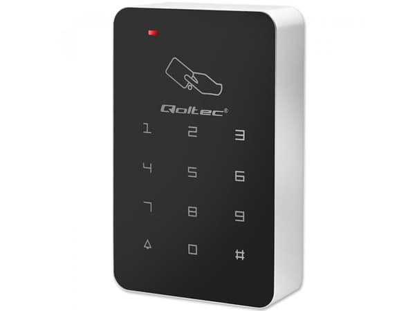 Qoltec FEBE -yhdistelmälukko RFID-lukijalla | koodi | kortti | riipus | EM