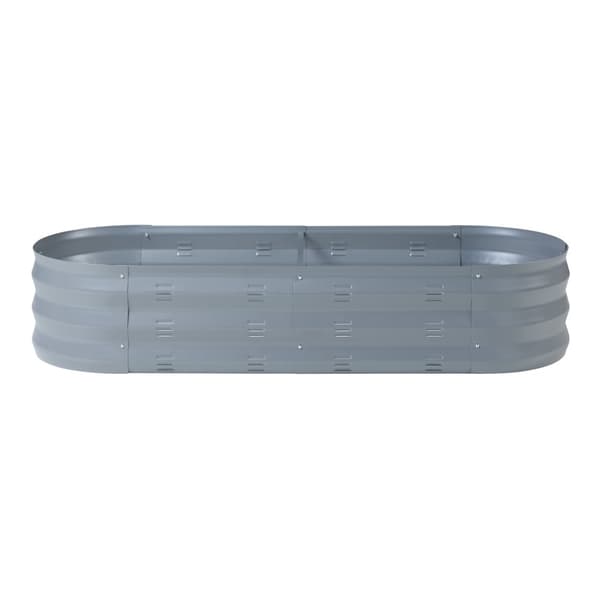 Odlingsbädd Alfedena 129x50x25 cm antracit [casa.pro]