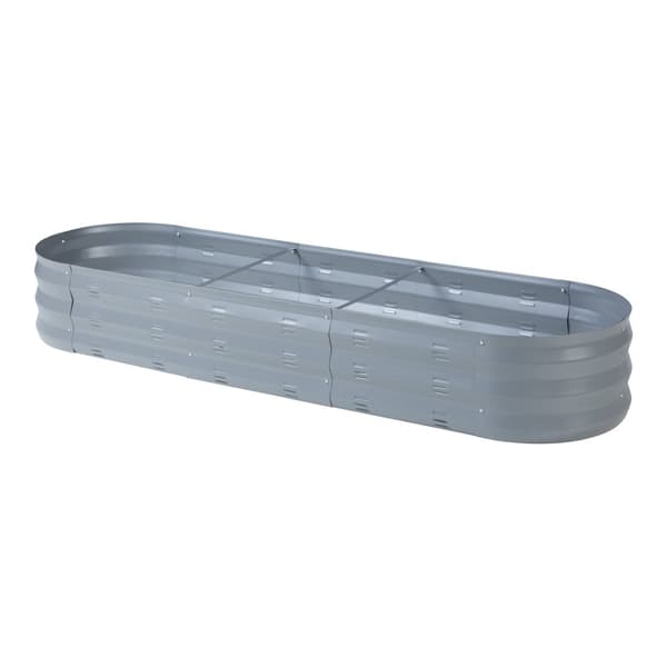 Odlingsbädd Alfedena 171x50x25 cm antracit [casa.pro]