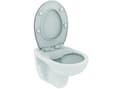 Miniatyrbilde 1 av 3: IS Eurovit væghængt toilet Rimless inkl. softclose sæde SWH