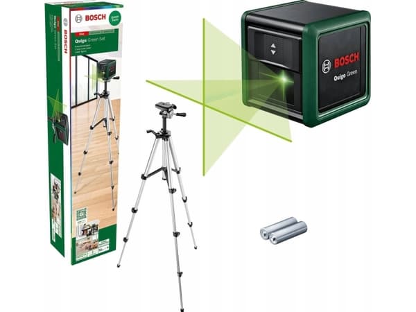 Bosch Home and Garden Quigo Green Set Krydslinjelaser