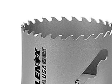 Lenox hålsåg CT 76mm - hårdmetallspets Snabbslits för trä/stål/gjutjärn etc.
