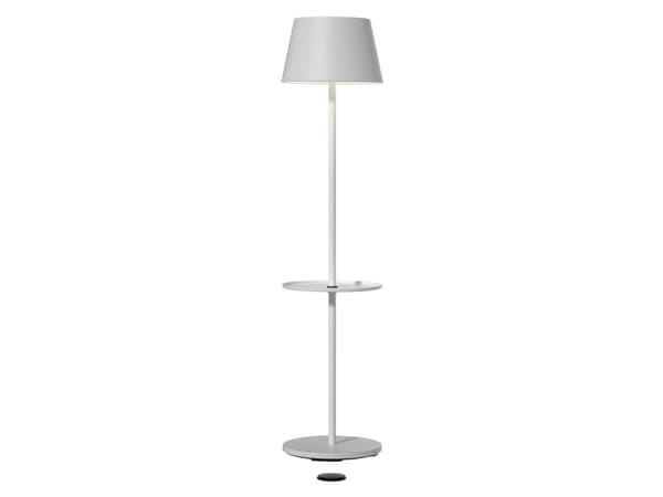 Sompex GARCON, Golvbelysning för utomhusbruk, Vit, Gjuten aluminium, IP65, Trädgård, Terass, III Vit
