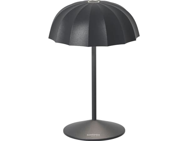 Sompex OMBRELLINO, Bordsbelysning för utomhusbruk, Svart, Gjuten aluminium, IP65, Trädgård, Terass, III