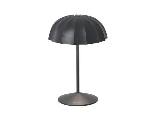 Sompex OMBRELLINO, Bordsbelysning för utomhusbruk, Svart, Gjuten aluminium, IP65, Trädgård, Terass, III Svart