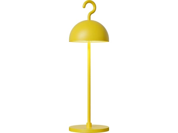 Sompex HOOK, Bordsbelysning för utomhusbruk, Gul, Gjuten aluminium, IP65, Trädgård, Terass, Väderbeständig