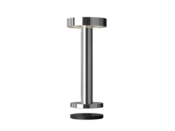 Sompex BORO, Bordsbelysning för utomhusbruk, Krom, Gjuten aluminium, IP65, Trädgård, Terass, III