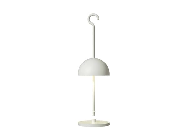 Sompex HOOK, Bordsbelysning för utomhusbruk, Vit, Gjuten aluminium, IP65, Trädgård, Terass, Väderbeständig