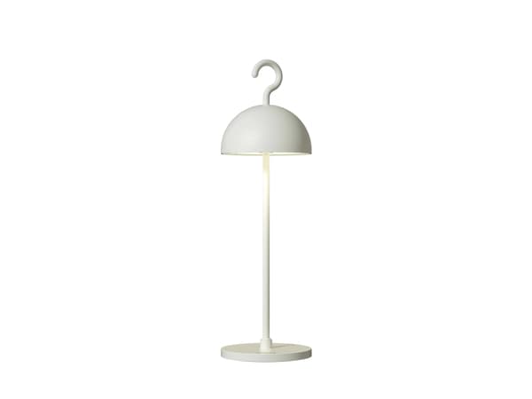 Sompex HOOK, Bordsbelysning för utomhusbruk, Vit, Gjuten aluminium, IP65, Trädgård, Terass, Väderbeständig Vit