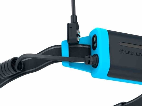 LEDLENSER Otsalamppu NEO5R - Sininen