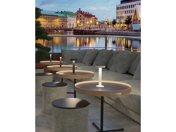 Sompex BORO, Pöytävalaistus, Musta, Alumiini, IP65, Puutarha, Terassi, III