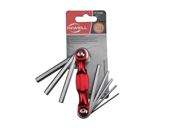 Hex Key Set 8Pcs Yf-70068 Okko