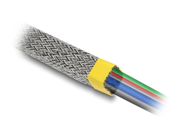 DeLOCK-punosvaippa EMI-suojaukseen, laajennettava 2 m x 20 mm 20939