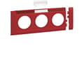 Miniatyrbild 1 av 2: Hager GB080313020, Röd, ABS synthetics, 1 styck