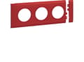 Pikkukuva 1 / 3: Hager GB080303020, Punainen, ABS-synteettinen, 1 kpl