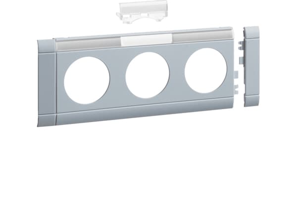 Hager GB08031LAN, alumiini, synteettinen ABS, 1 kpl Alumiini