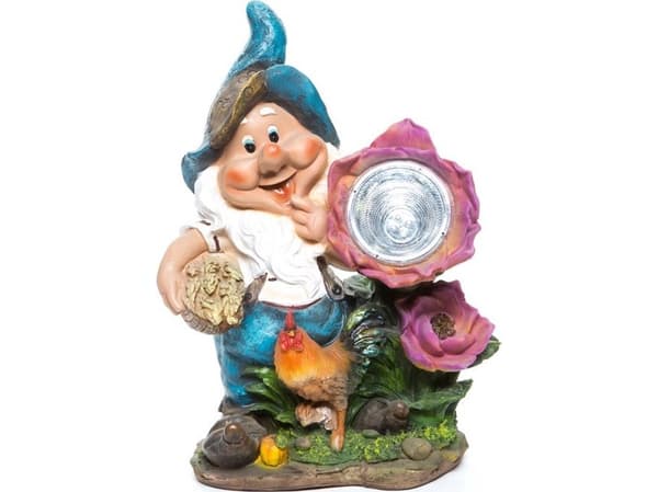 Garden_Cente Statula nipshtukas ir višta, 21 x 33,5 x 44 cm