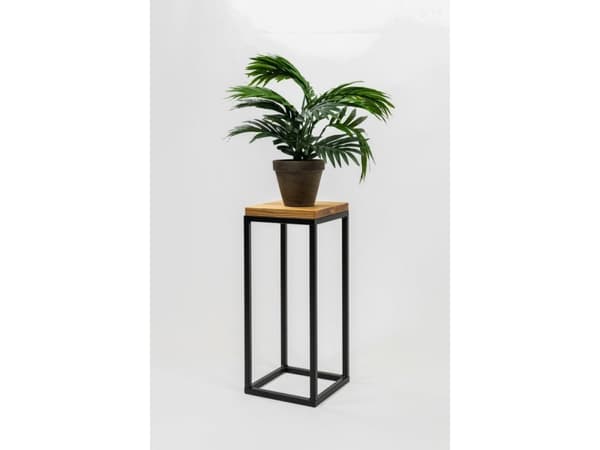 FLOWER STAND LAVALXS BLACK OAK 19X19X47