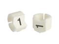 Pikkukuva 1 / 2: Brady SCN-23-1, Musta, Valkoinen, Nailon, 50 kpl, RoHS, 5,9 mm, 8,5 mm