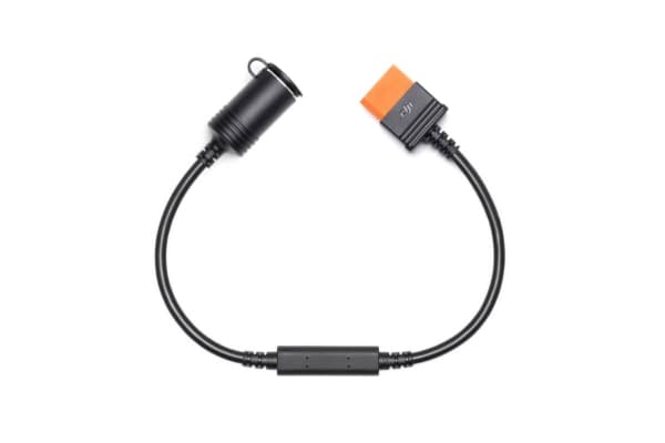 DJI - Strømkabel - Smart DC (SDC) (hann) til automobile cigarette lighter (hunn) - 12 V - 40 cm