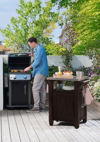 Curver / Keter KETER GRILLITERÄS, ruskea kumiton teräksinen osa