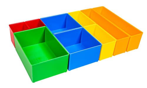 ProClick H3 CT M 74, Verktygslåda, set, Plast, Multifärg, Tyskland, 364 mm, 208 mm