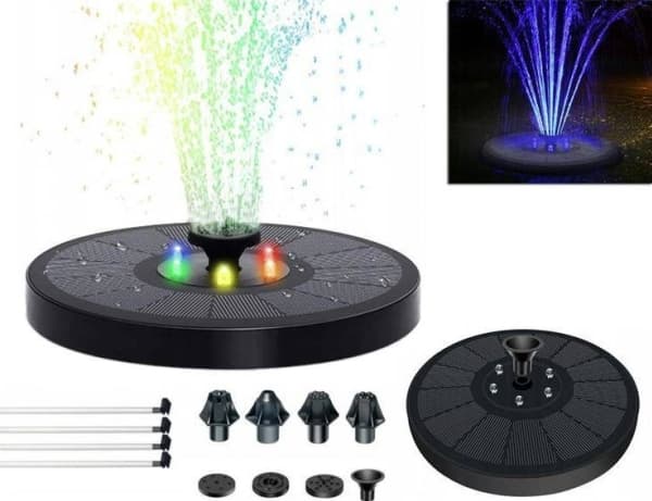 CreativeHome ZD70G RGB AURINKOVESIPUMPPU FONTAN